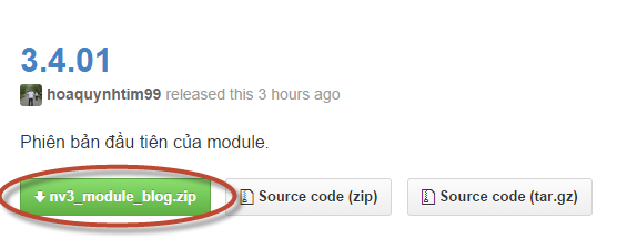 Download module blog