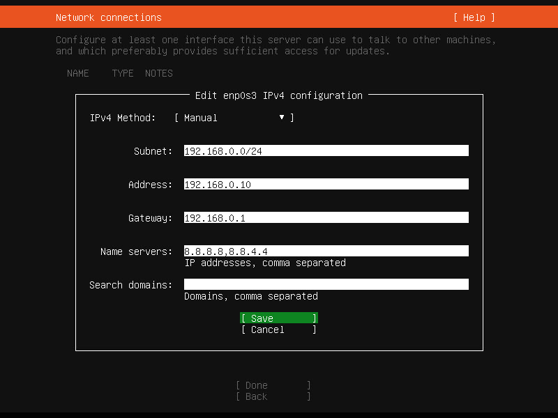 IPv4 Connection