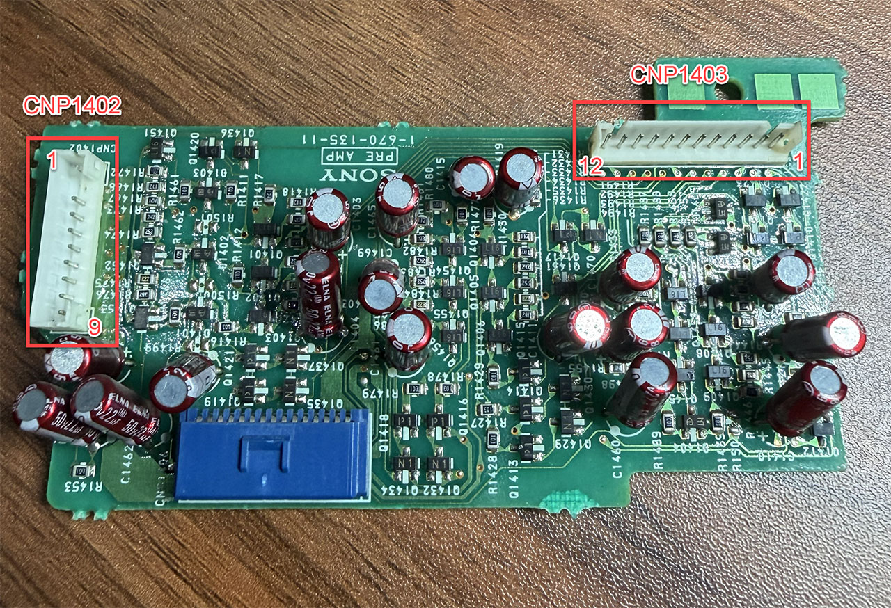 Chân PRE-AMP