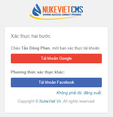 Tắt recaptcha của NukeViet nếu bạn không login được